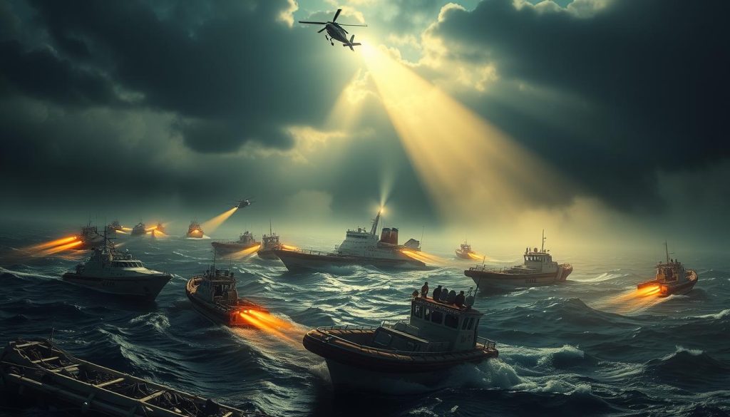 rescue operations